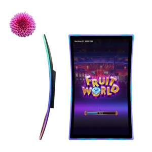 43 inch Curved  touch screen monitor with LED lights